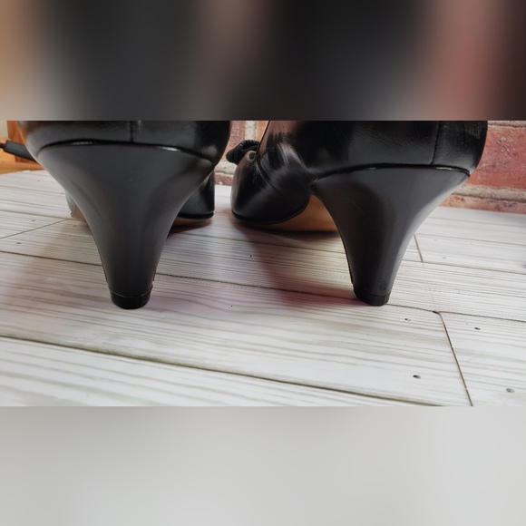 Bally of Switzerland Romy Black Heels size 9 (sw114) - Picture 7 of 10